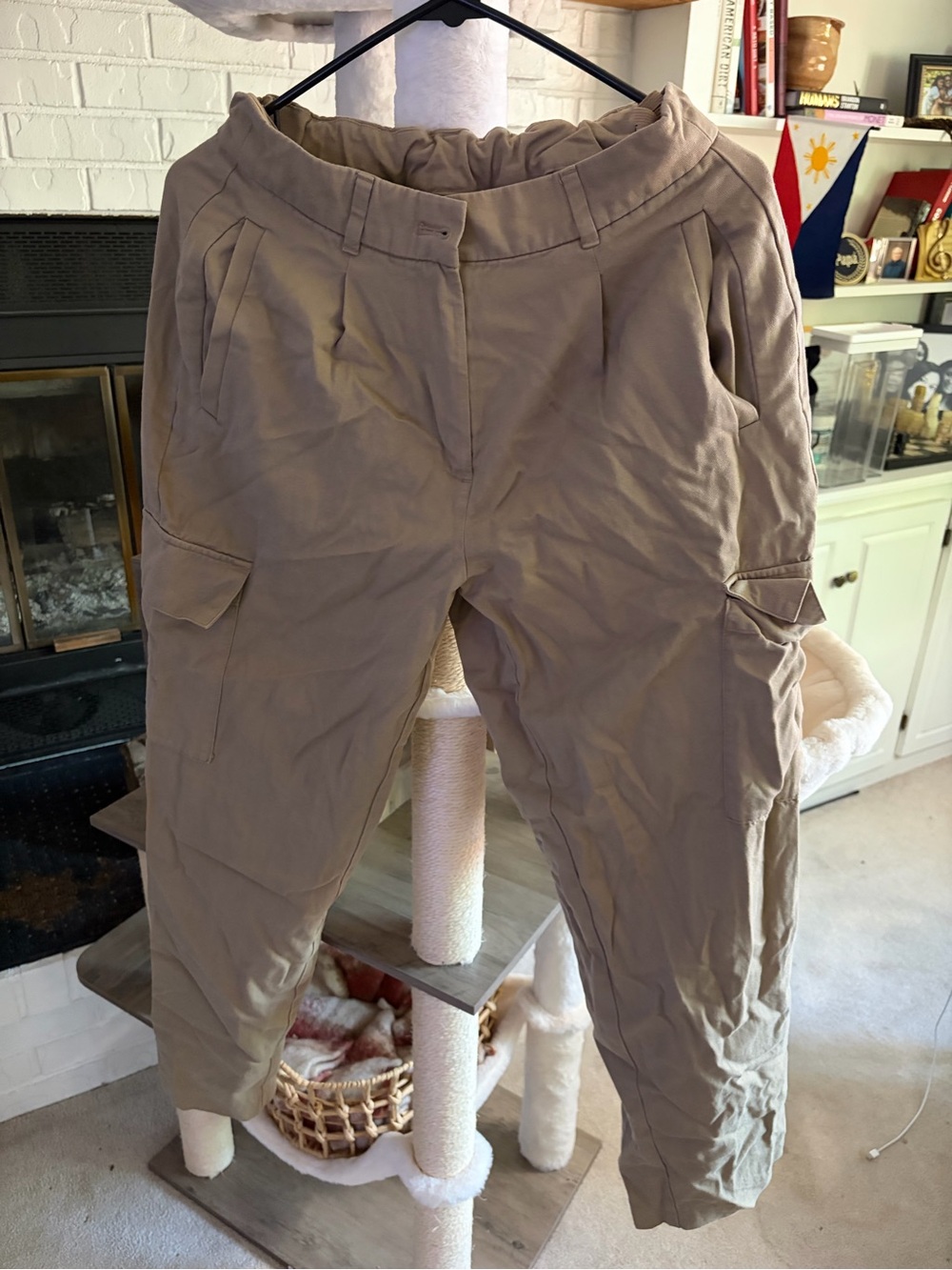 S Cargo Trousers - Khaki